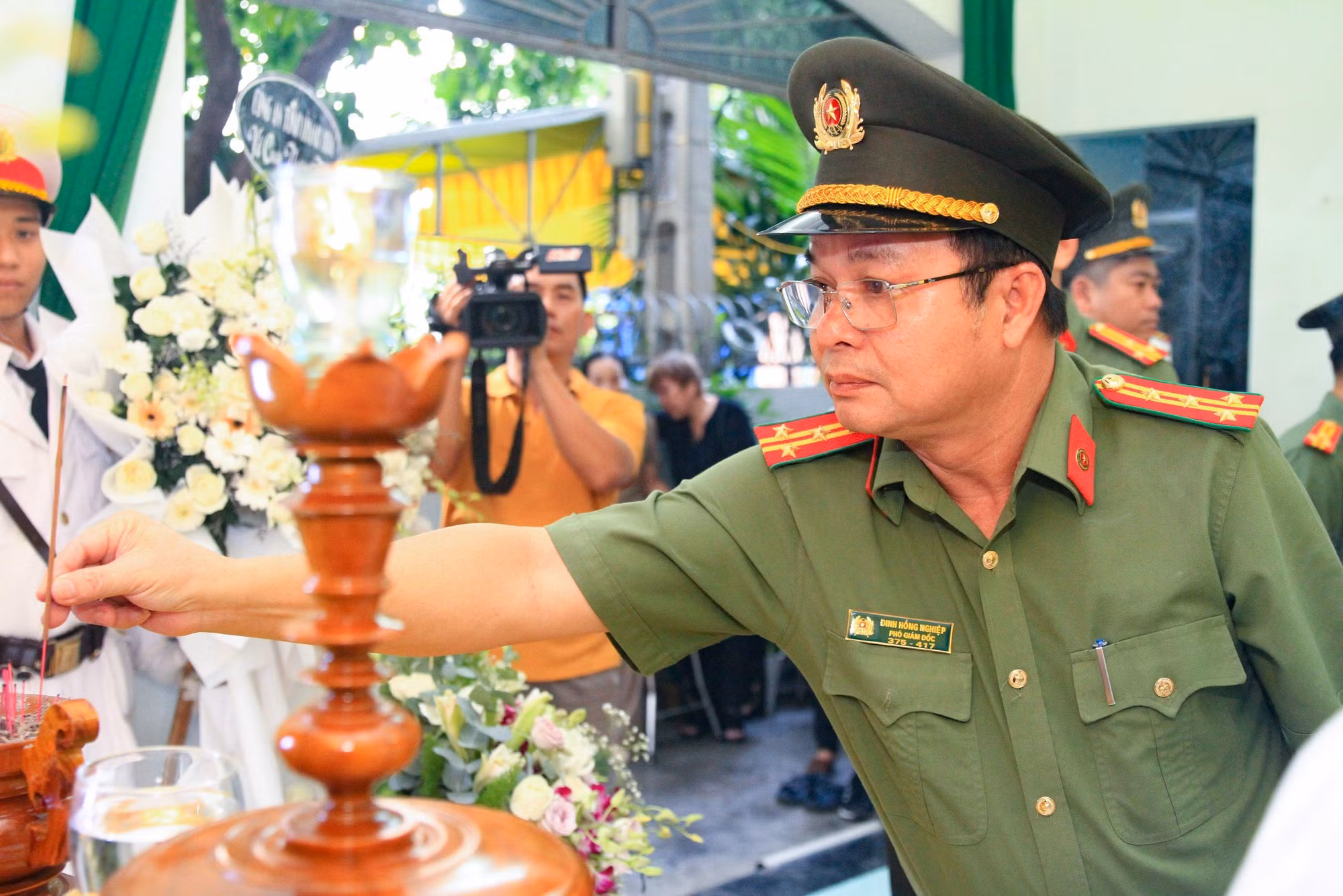 Tiếc thương Trung tá CSGT ngã xuống giữa thời bình -0