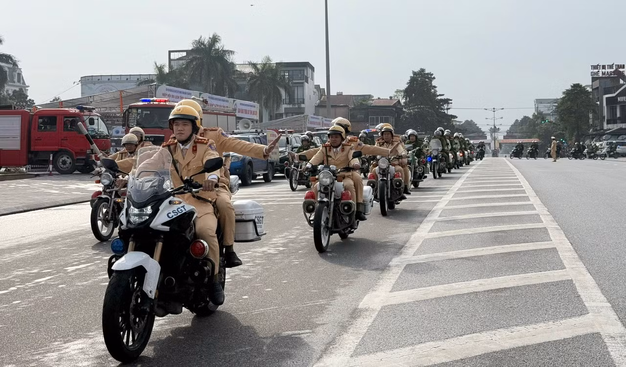 Công an Quảng Trị ra quân tấn công trấn áp tội phạm, bảo đảm ANTT Tết nguyên đán Ất Tỵ 2025 -0