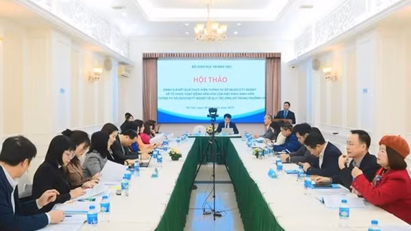 Văn hóa ứng xử là giá trị cốt lõi để tạo dựng môi trường học đường lành mạnh