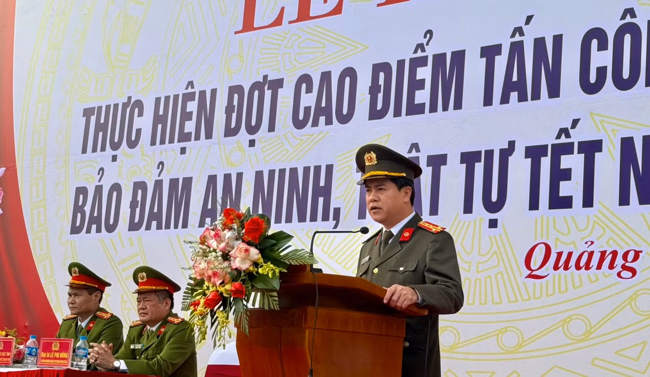 Công an Quảng Trị ra quân tấn công trấn áp tội phạm, bảo đảm ANTT Tết nguyên đán Ất Tỵ 2025 -0