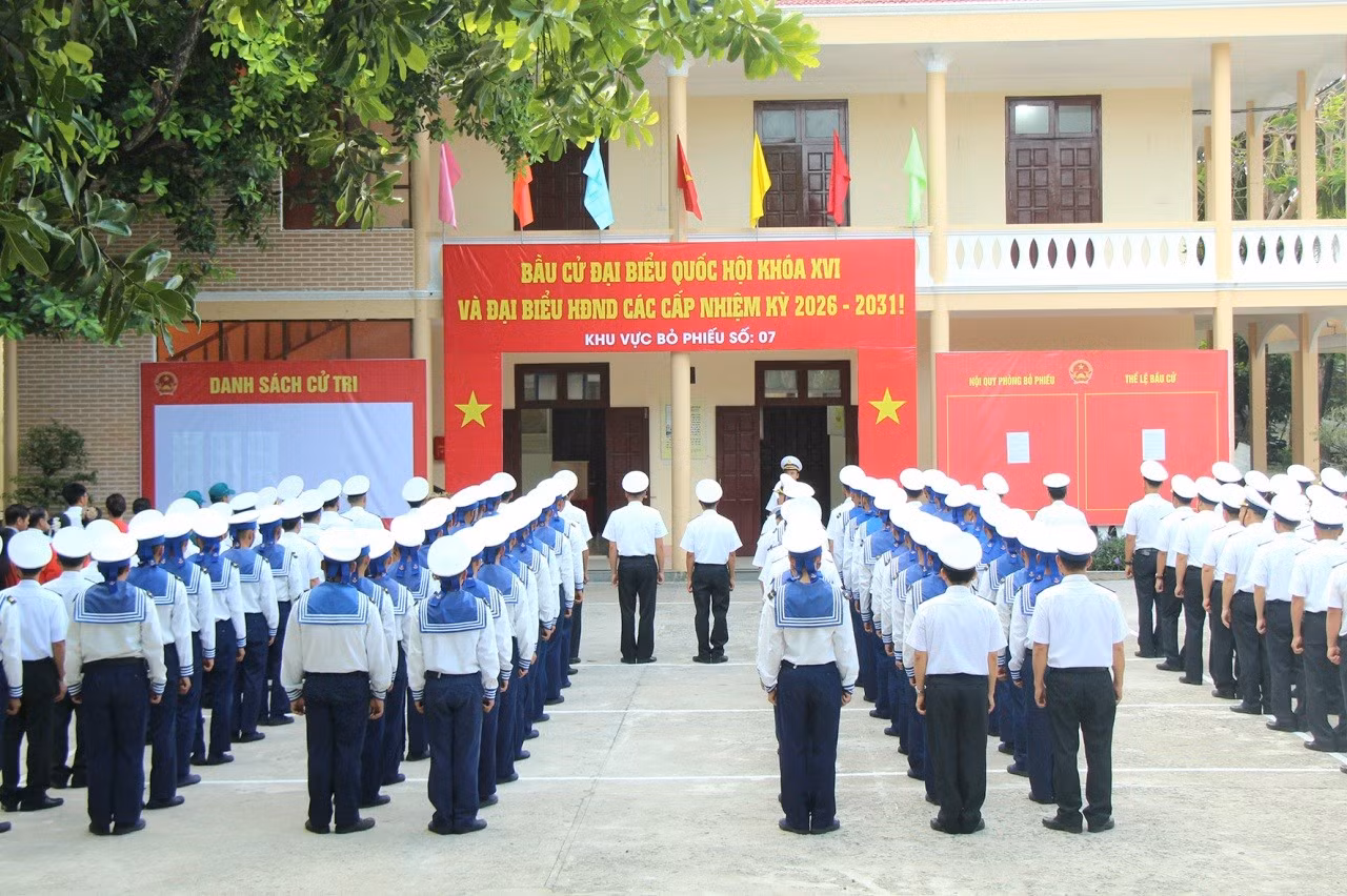 Đặc khu Trường Sa tổ chức bầu cử sớm tại 20 khu vực đảm bảo dân chủ, an toàn -0