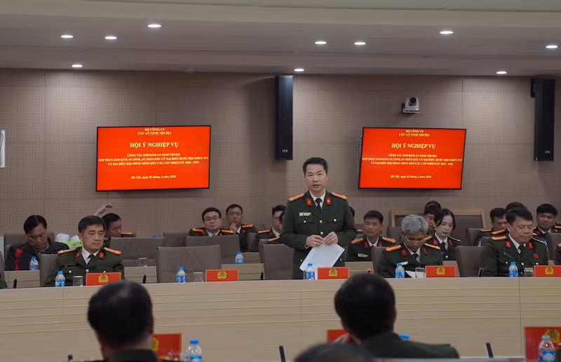 Lực lượng An ninh nội địa toàn quốc triển khai các biện pháp bảo đảm an ninh, an toàn bầu cử -0