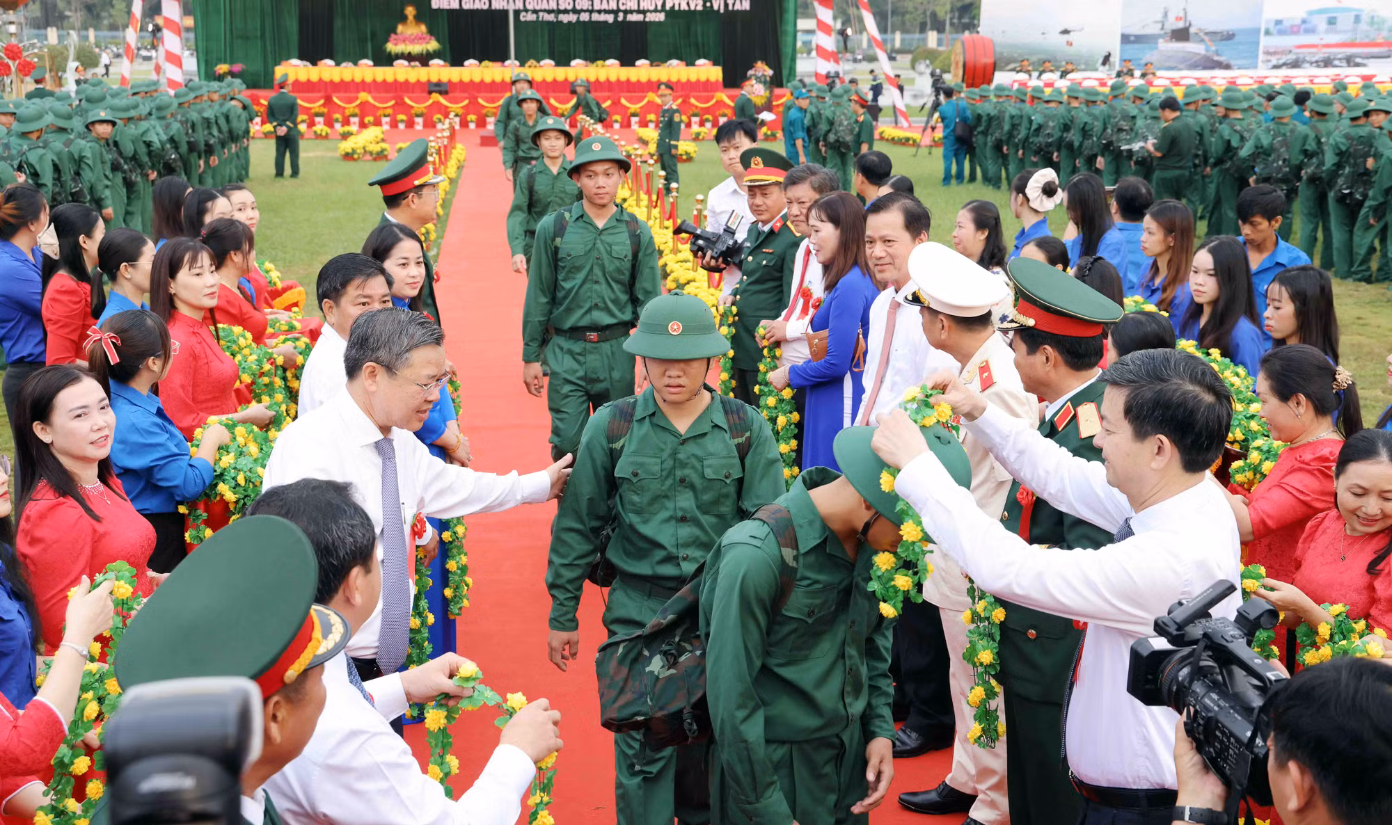 Rộn ràng ngày hội đưa quân ở miền Tây Nam Bộ -0