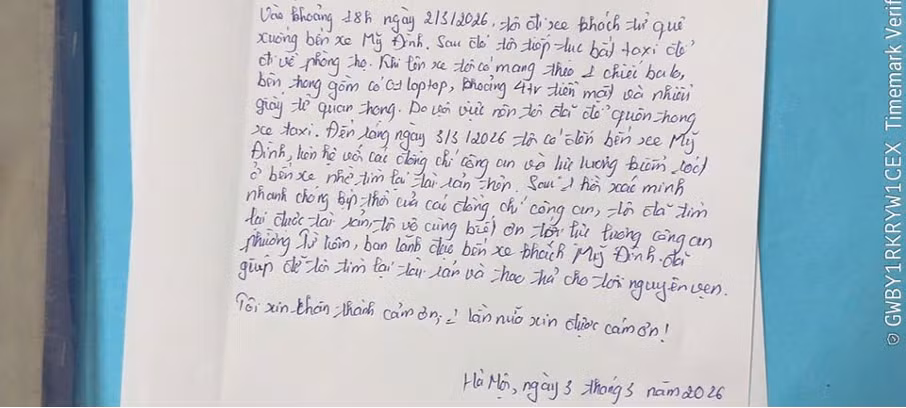 Nhanh chóng hỗ trợ người dân tìm lại tài sản bỏ quên trên xe taxi -0