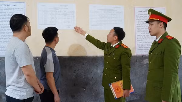 Công an Thái Nguyên đảm bảo quyền bầu cử của người bị tạm giữ, tạm giam