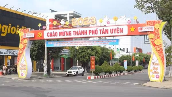 Thành lập thành phố Tân Uyên thuộc tỉnh Bình Dương