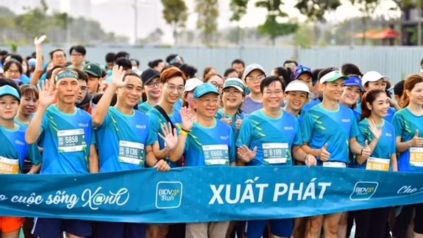 BIDV khởi động Giải chạy BIDVRUN - Cho cuộc sống Xanh