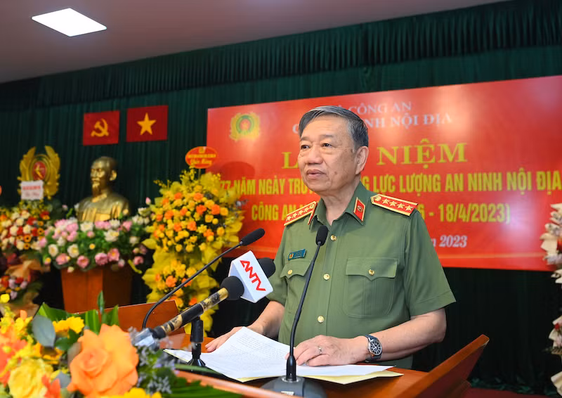 Xây dựng lực lượng An ninh nội địa trở thành lực lượng đầu tiên tinh nhuệ, hiện đại vào năm 2025 -0