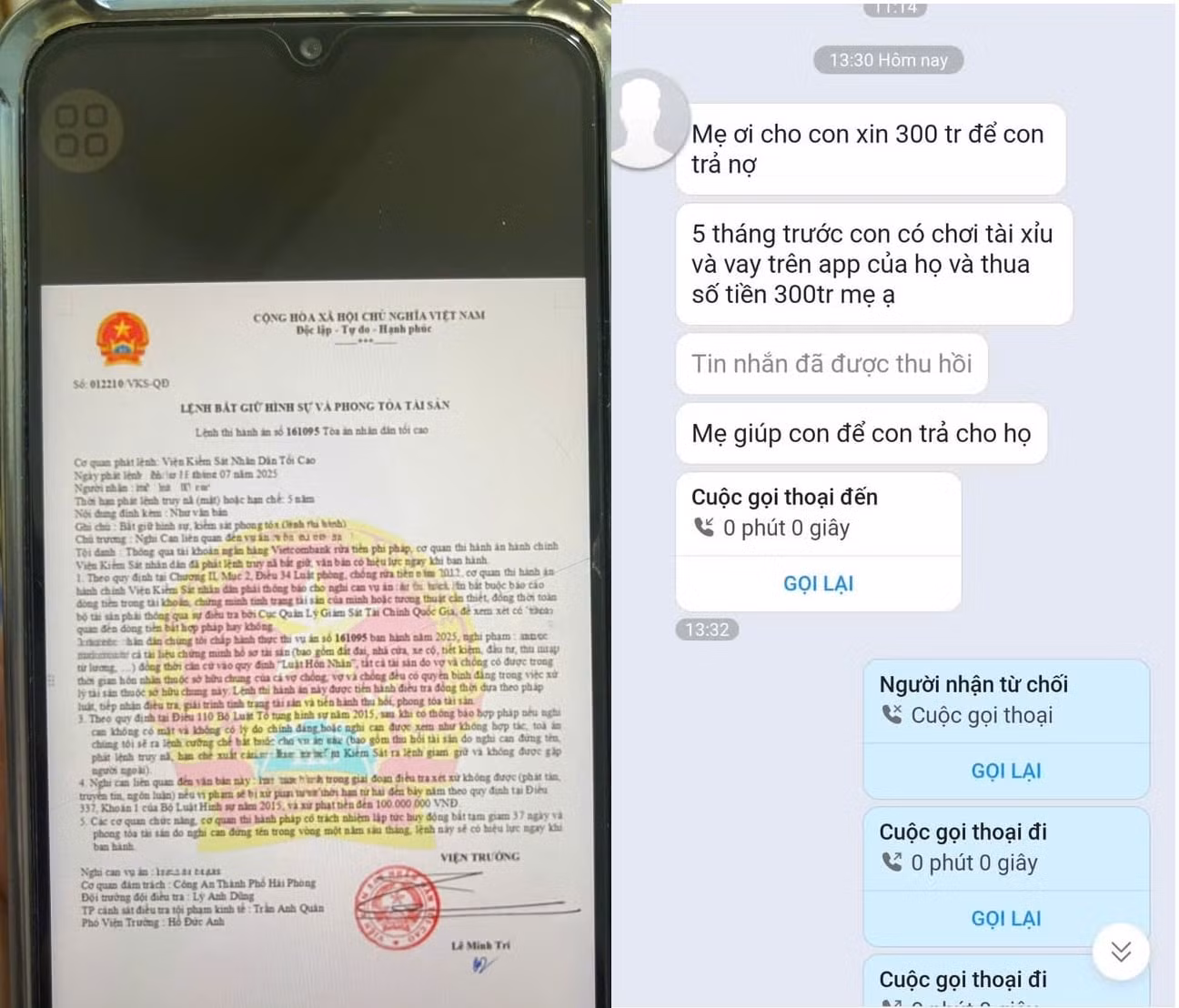 Giải cứu 2 vụ giả bắt cóc, ép gia đình nạn nhân chuyển tiền với thủ đoạn mới -0