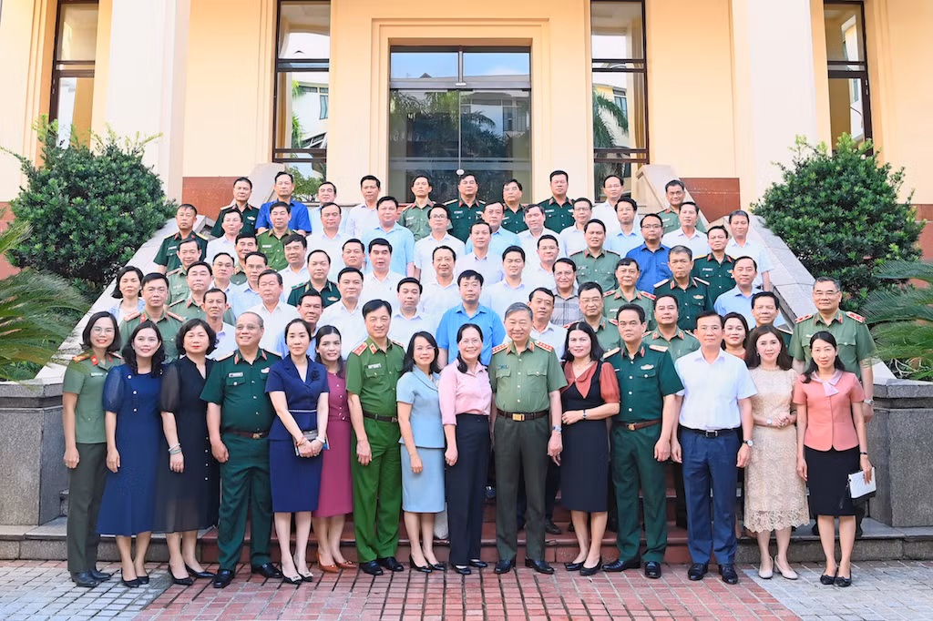 Bộ Công an gặp mặt học viên Lớp bồi dưỡng kiến thức Quốc phòng, An ninh đối tượng 1, Khóa 86 -0