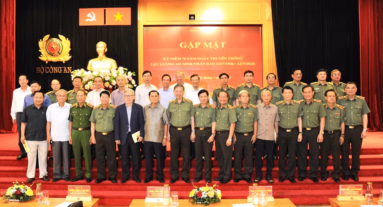 Tri ân các thế hệ lãnh đạo Bộ, cán bộ An ninh lão thành thuộc lực lượng An ninh -0