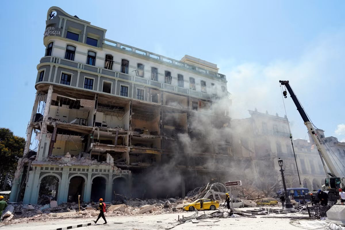 Nổ kinh hoàng giữa lòng Havana, ít nhất 22 người thiệt mạng -0