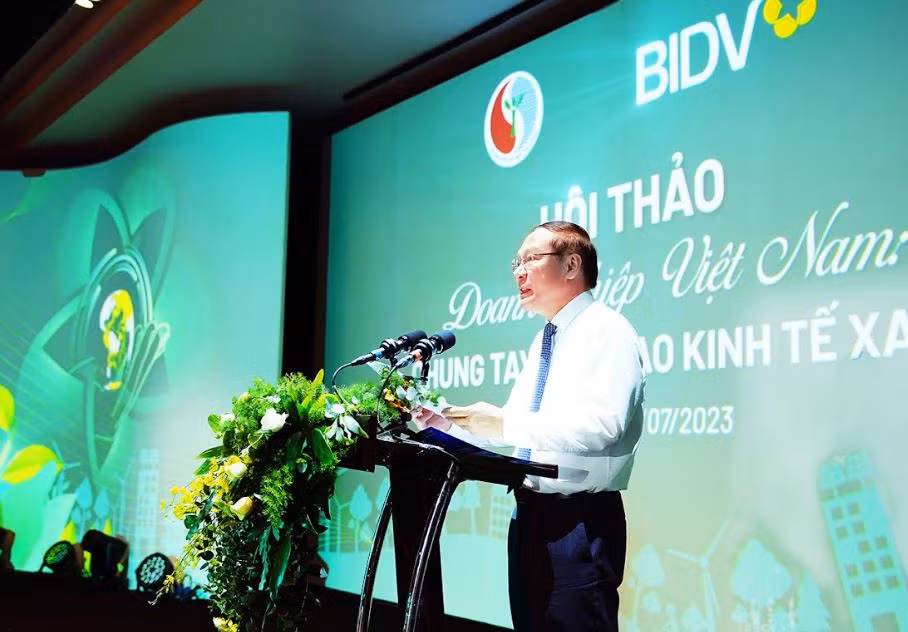 BIDV tổ chức Hội thảo “Doanh nghiệp Việt Nam - Chung tay kiến tạo Kinh tế Xanh” -0
