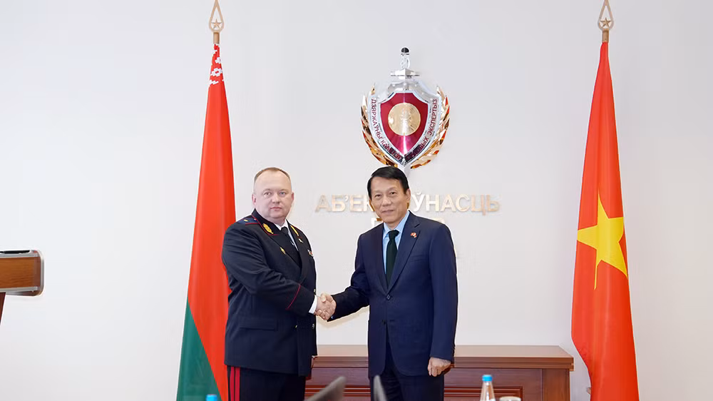 Tăng cường hợp tác trong lĩnh vực khoa học hình sự giữa Việt Nam và Belarus -0