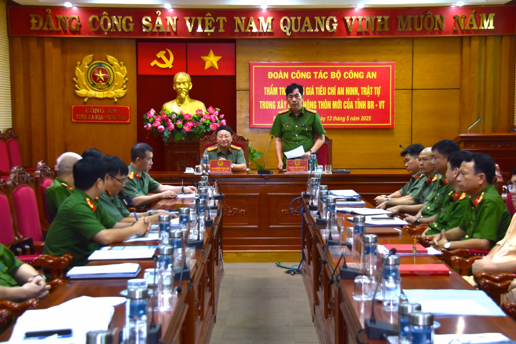 Bộ Công an đánh giá kết quả thực hiện tiêu chí ANTT trong xây dựng nông thôn mới tại Bà Rịa-Vũng Tàu -0