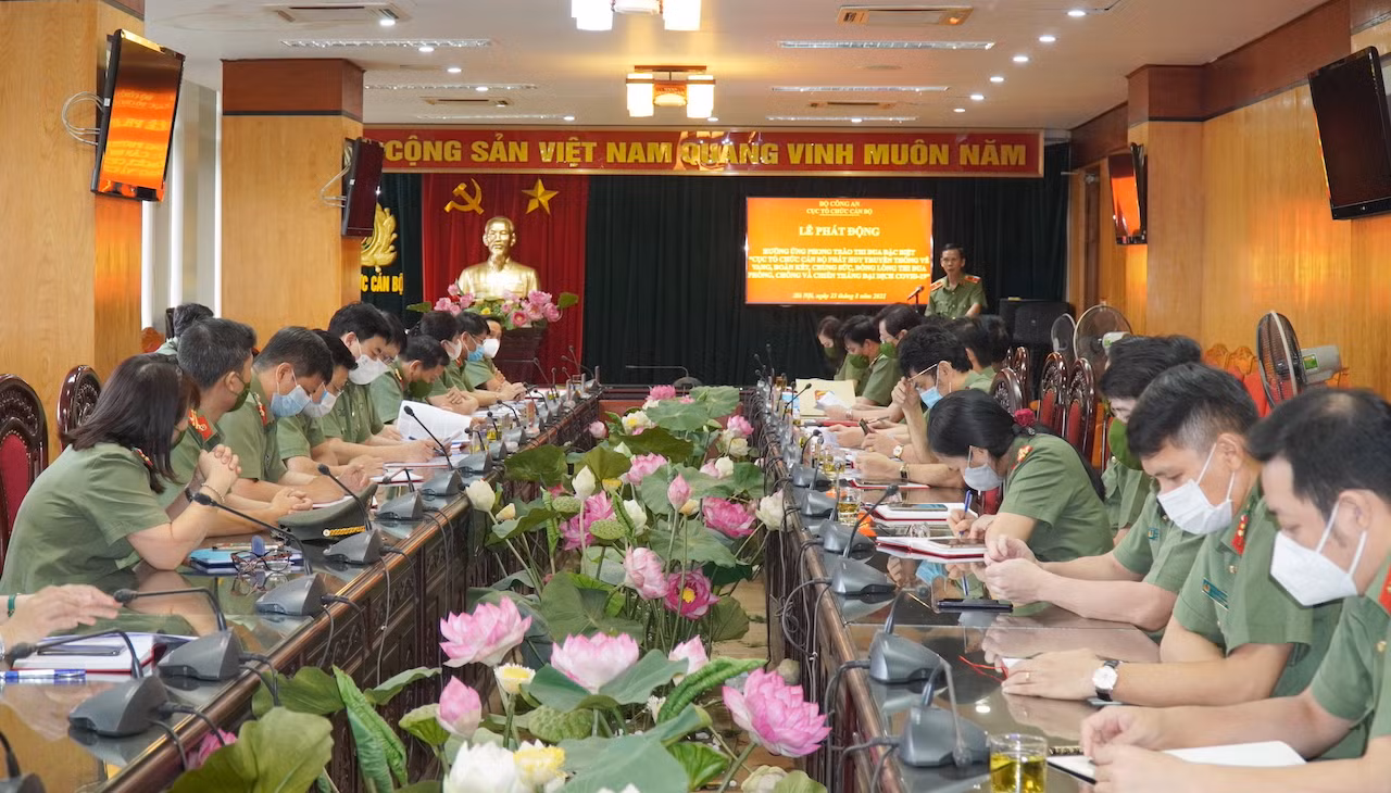 Cục Tổ chức cán bộ thi đua phòng, chống và quyết tâm chiến thắng đại dịch COVID-19 -0