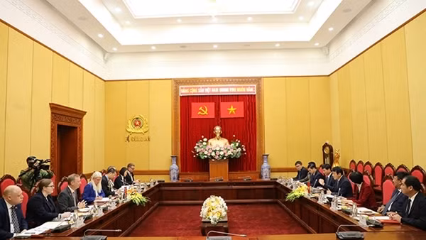 Tăng cường hơn nữa hợp tác phòng, chống tội phạm giữa Việt Nam – Vương quốc Anh