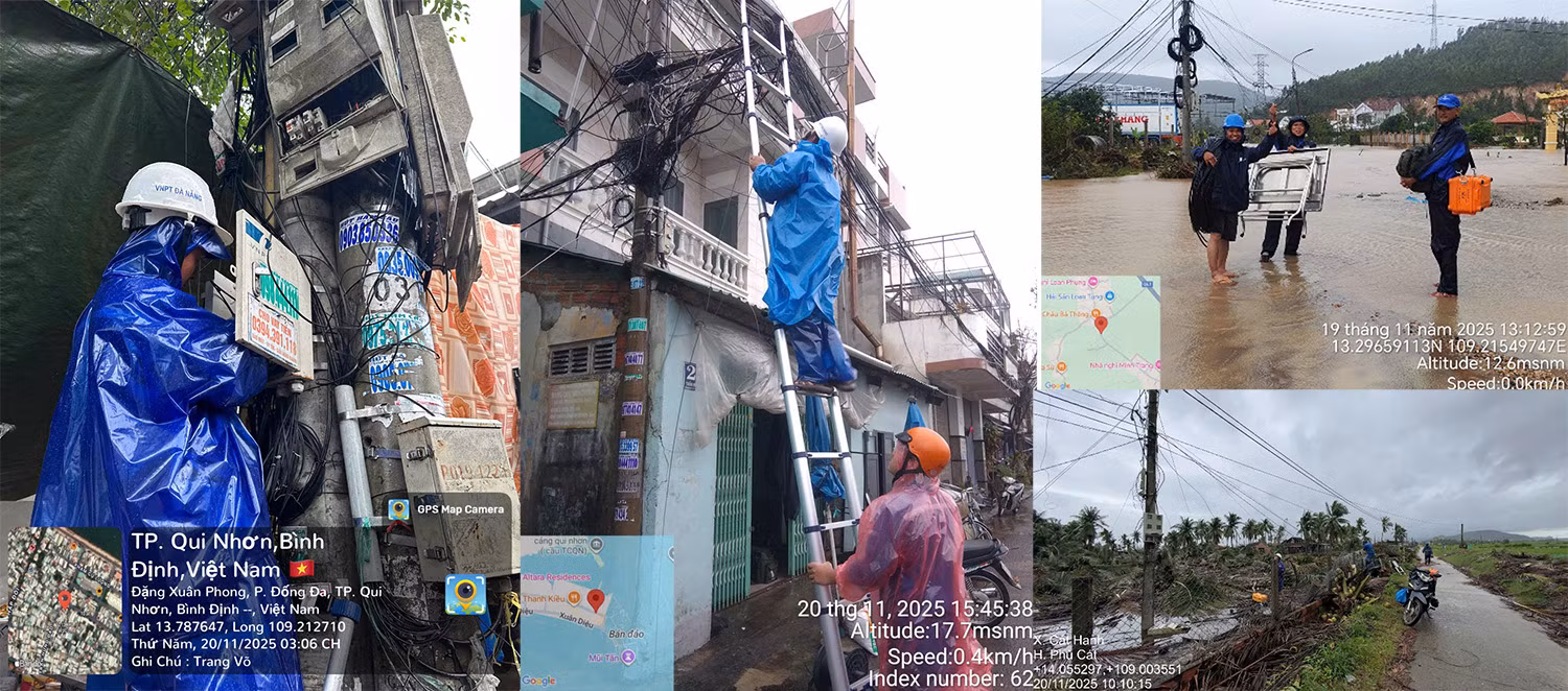 VNPT ứng cứu mạng lưới giữa tâm lũ Khánh Hòa – Tây Nguyên -0