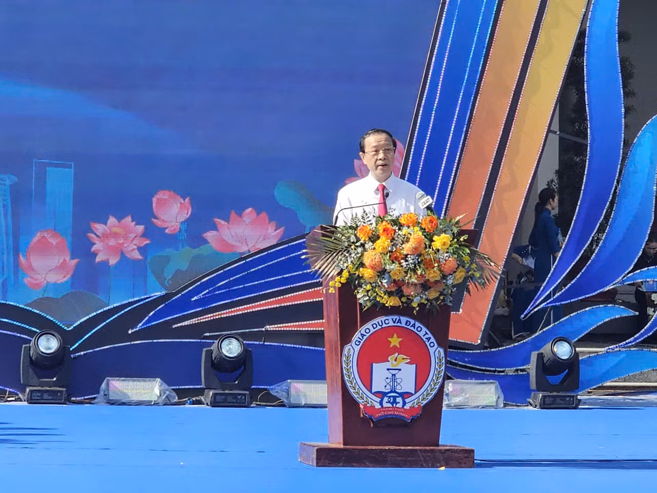 TP Hồ Chí Minh tổ chức lễ kỷ niệm 50 năm ngành giáo dục và đào tạo -0