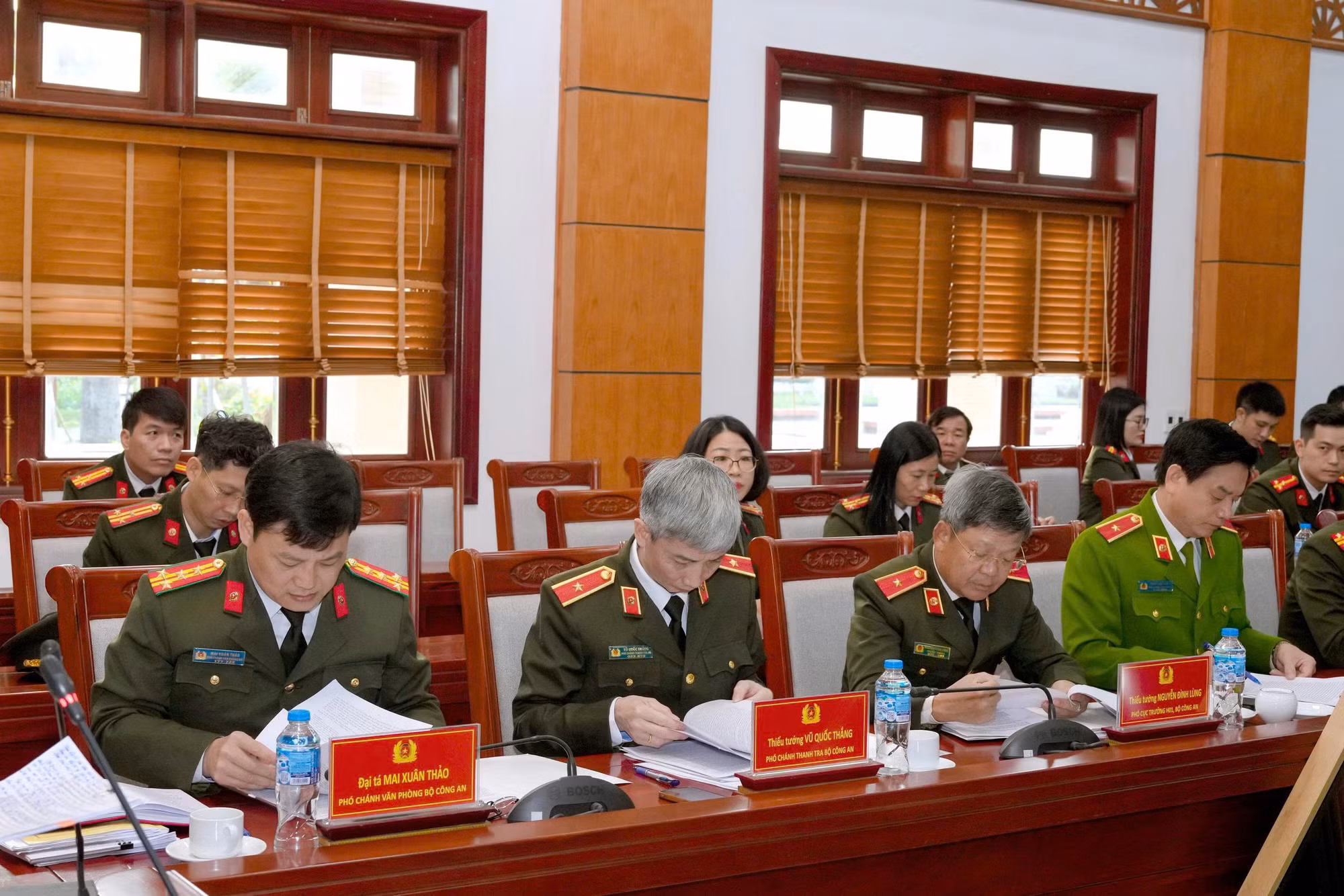 Thứ trưởng Trần Quốc Tỏ kết luận kiểm tra công tác năm 2025 tại Công an Nghệ An -0