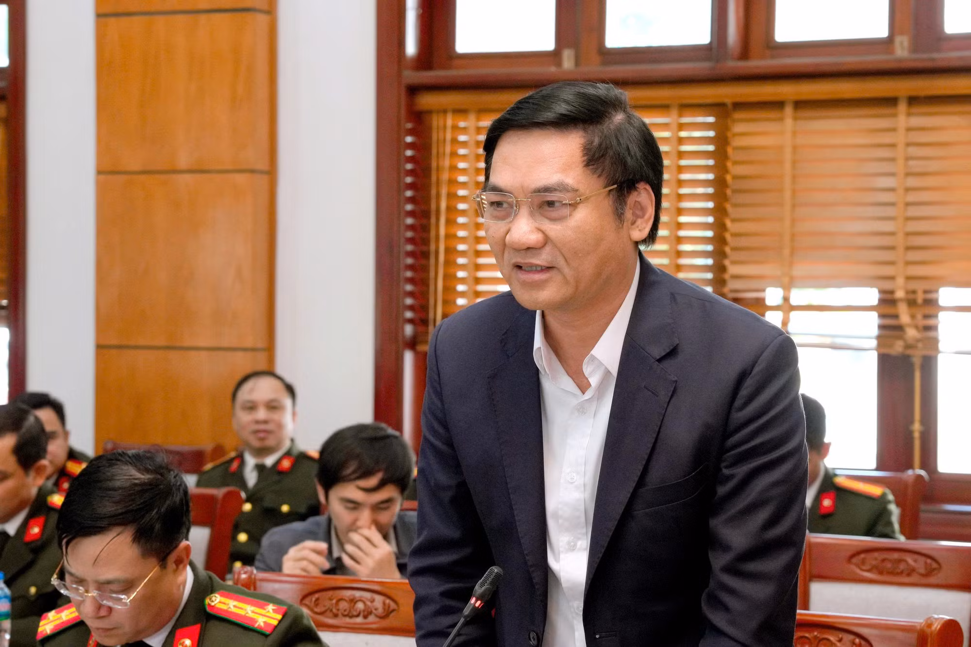 Thứ trưởng Trần Quốc Tỏ kết luận kiểm tra công tác năm 2025 tại Công an Nghệ An -0