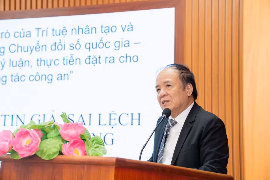 Đẩy mạnh nghiên cứu, phát triển AI và Blockchan phục vụ hiệu quả chuyển đổi số trong CAND -0