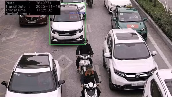 Camera AI phát hiện hàng loạt vi phạm giao thông ở Thanh Hoá