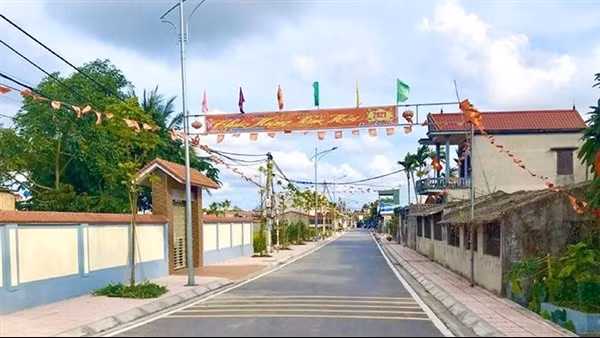 Điểm sáng trong xây dựng nông thôn mới kiểu mẫu
