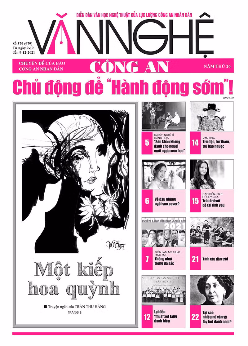 Đón đọc Văn nghệ Công an số 579 -0