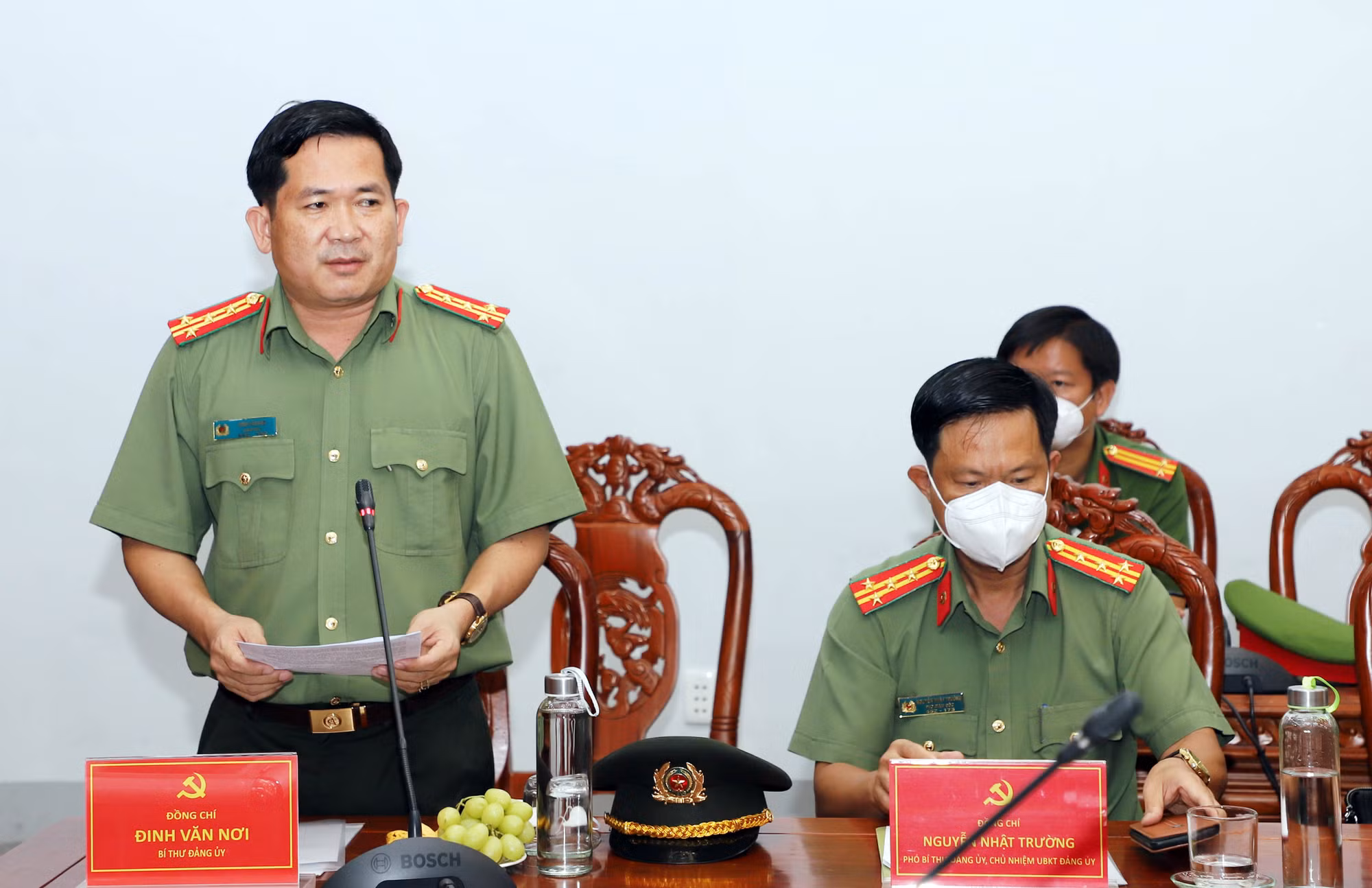 Công an tỉnh An Giang làm tốt công tác đảm bảo ANTT, an toàn phòng, chống dịch và an sinh xã hội -1