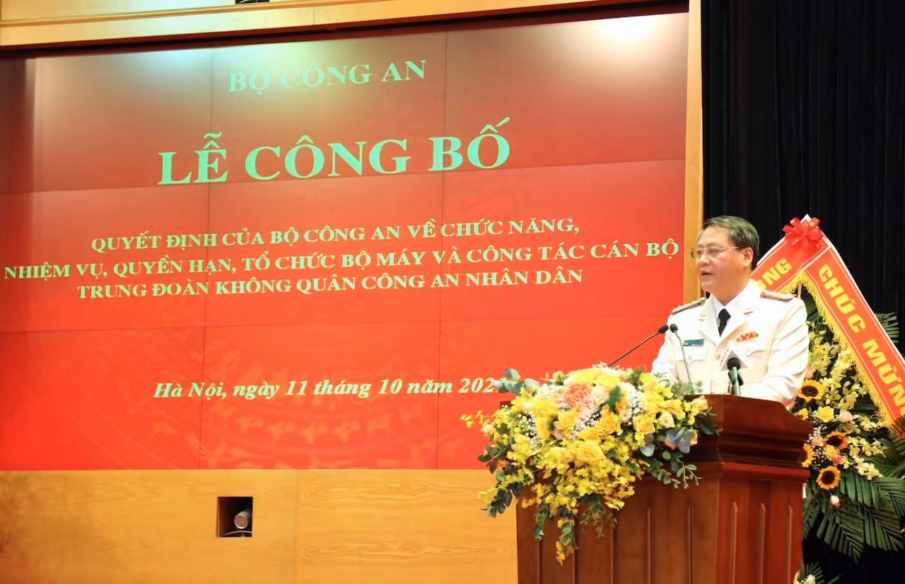 Ra mắt Trung đoàn Không quân CAND -0