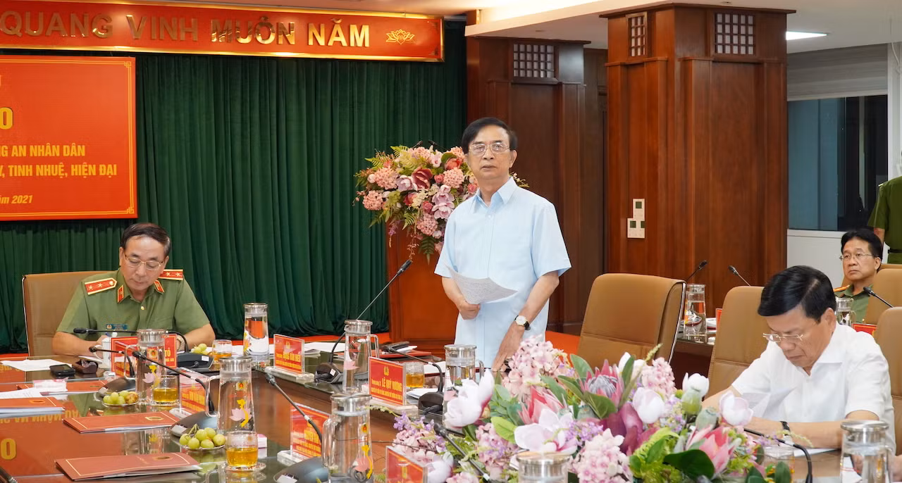 Lấy ý kiến hoàn thiện dự thảo Đề án “Xây dựng lực lượng CAND đến năm 2030 cách mạng, chính quy, tinh nhuệ, hiện đại” -0
