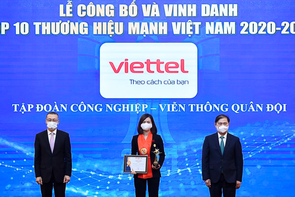 Viettel được công nhận là thương hiệu hàng đầu của Việt Nam -0