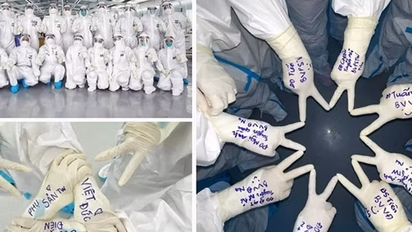 Hạnh phúc ngày trở về của những “chiến sĩ áo trắng”