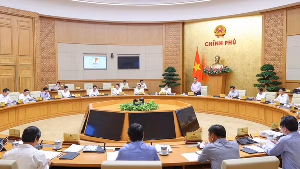 Thủ tướng chủ trì phiên họp Chính phủ chuyên đề xây dựng pháp luật