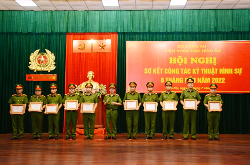Đẩy mạnh phát triển kỹ thuật hình sự -0