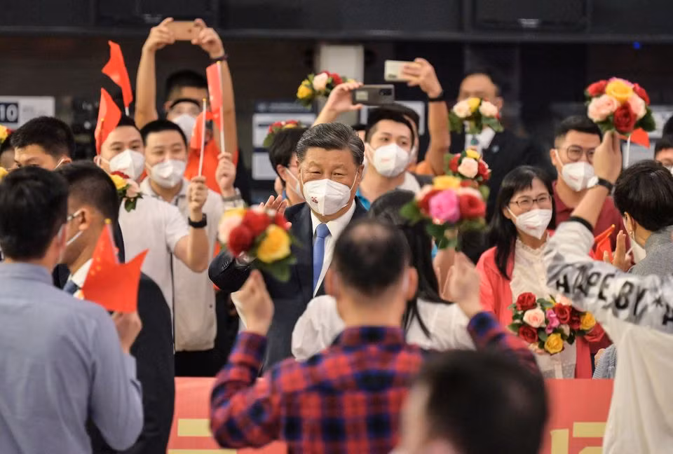 Hong Kong thắt chặt an ninh tối đa cho chuyến thăm của Chủ tịch Trung Quốc -0