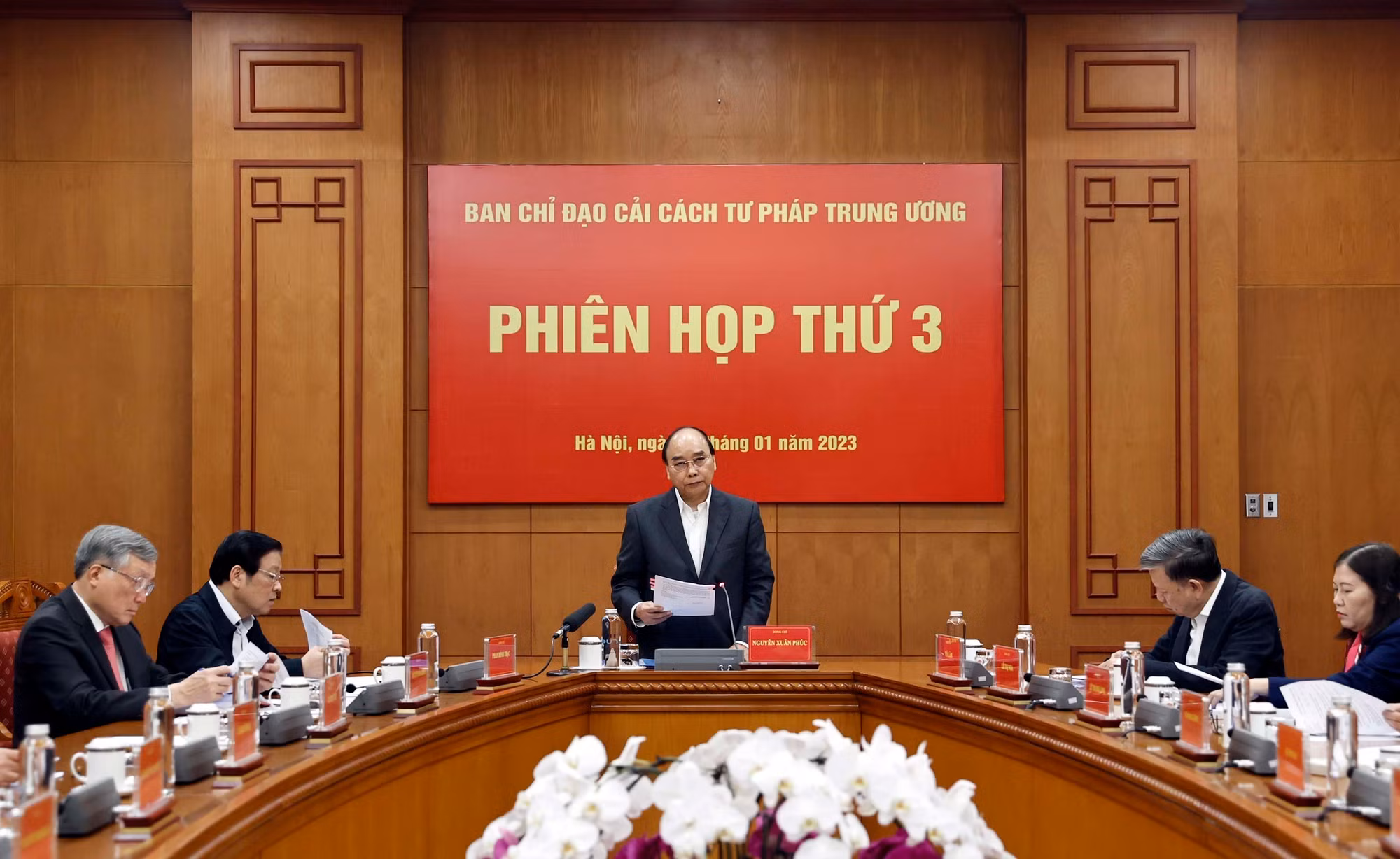 Chủ tịch nước chủ trì Phiên họp thứ 3 Ban Chỉ đạo&nbsp; cải cách tư pháp Trung ương -0