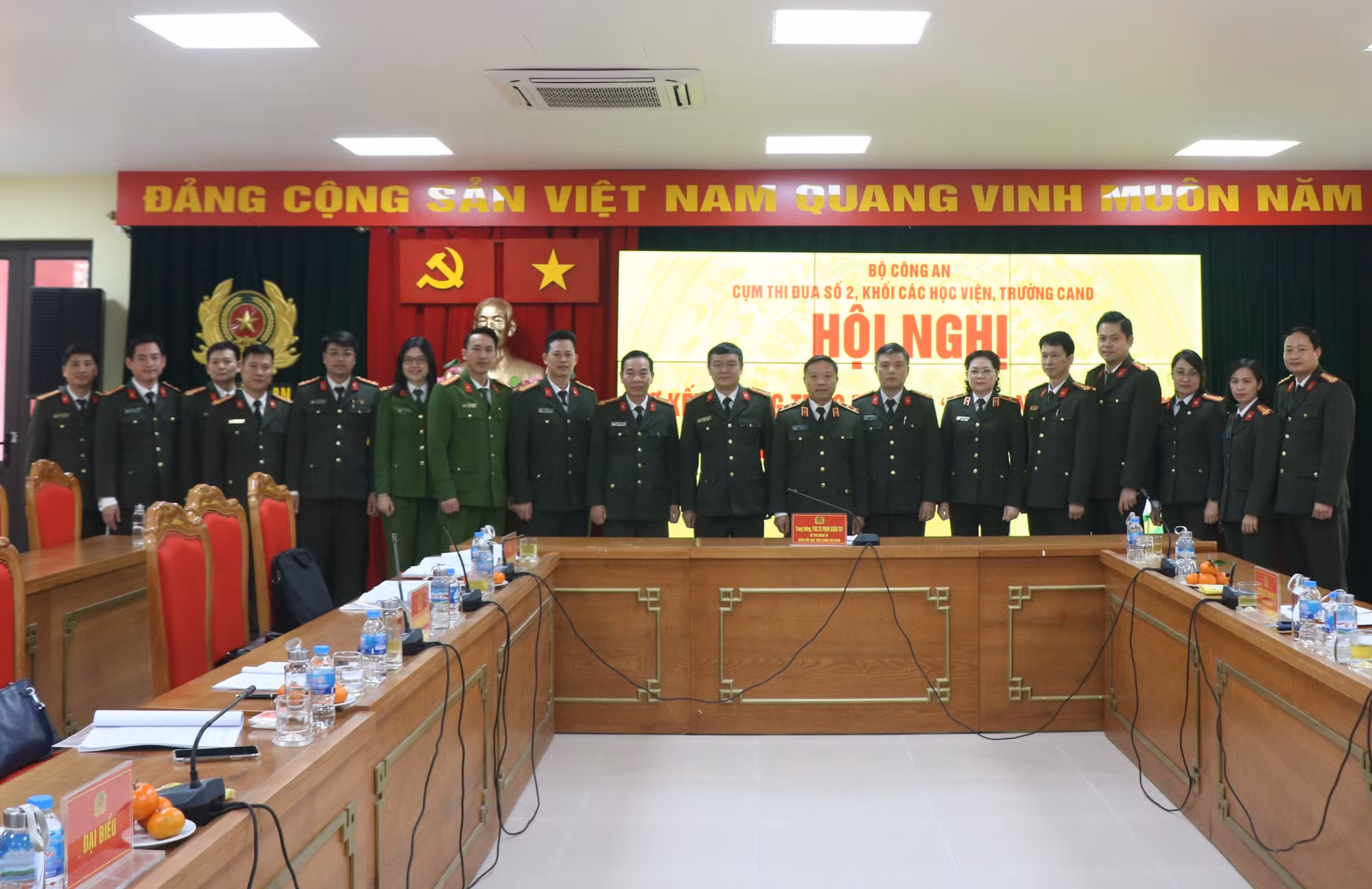 Cụm thi đua số 2 khối các học viện, trường CAND sơ kết phong trào thi đua “Vì an ninh Tổ quốc” -0