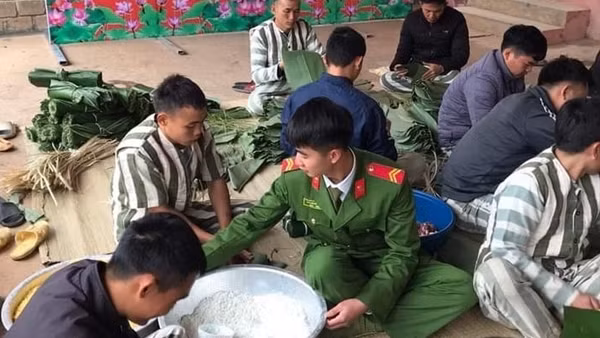 Trại tạm giam Công an tỉnh Tuyên Quang: Xuân ấm tình người