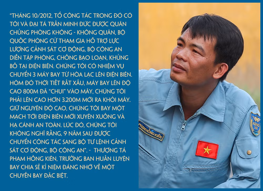 Trung đoàn Không quân Công an nhân dân: Những trang sử đầu tiên -0