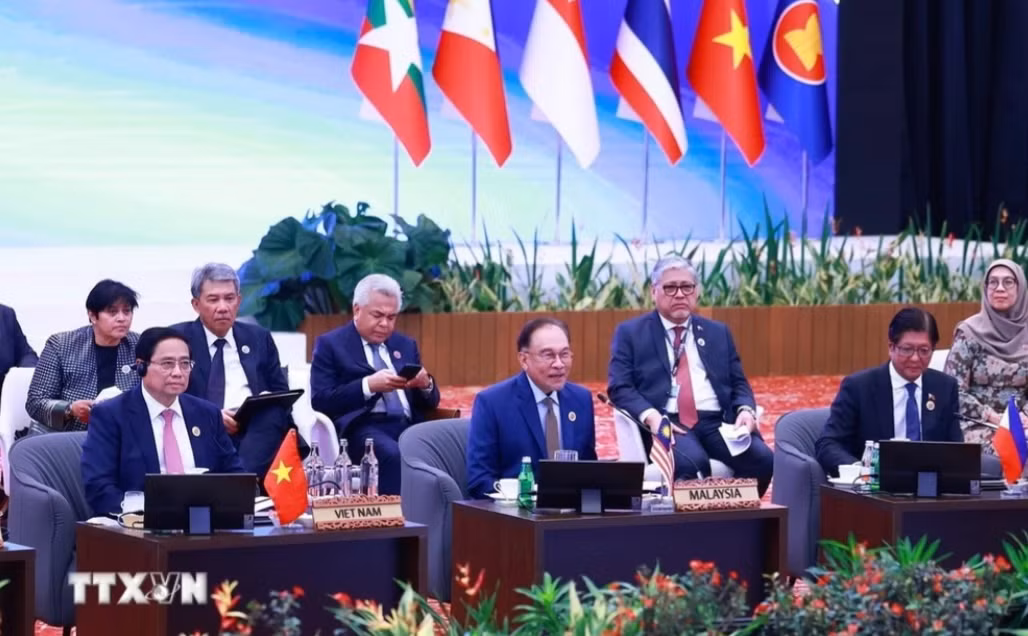 Thủ tướng Phạm Minh Chính dự phiên Đối thoại của lãnh đạo ASEAN với đại diện Hội đồng liên Nghị viện ASEAN (AIPA).