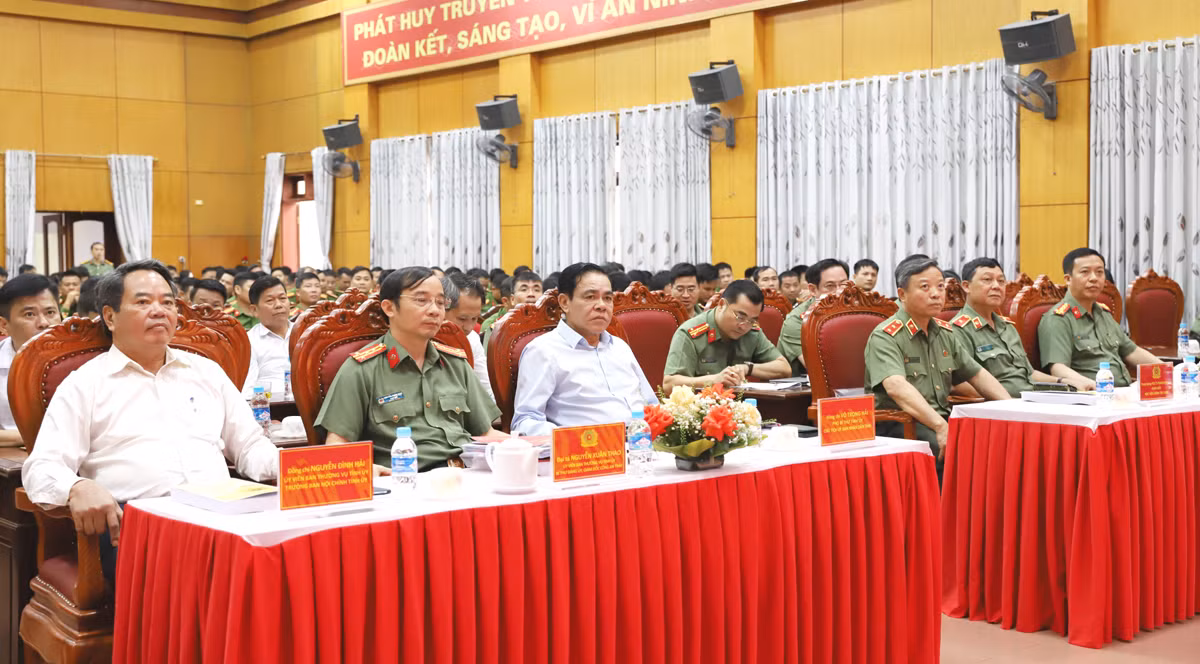 Hội thảo khoa học xây dựng Công an xã đáp ứng yêu cầu, nhiệm vụ trong tình hình mới - Từ thực tiễn Hà Tĩnh -0