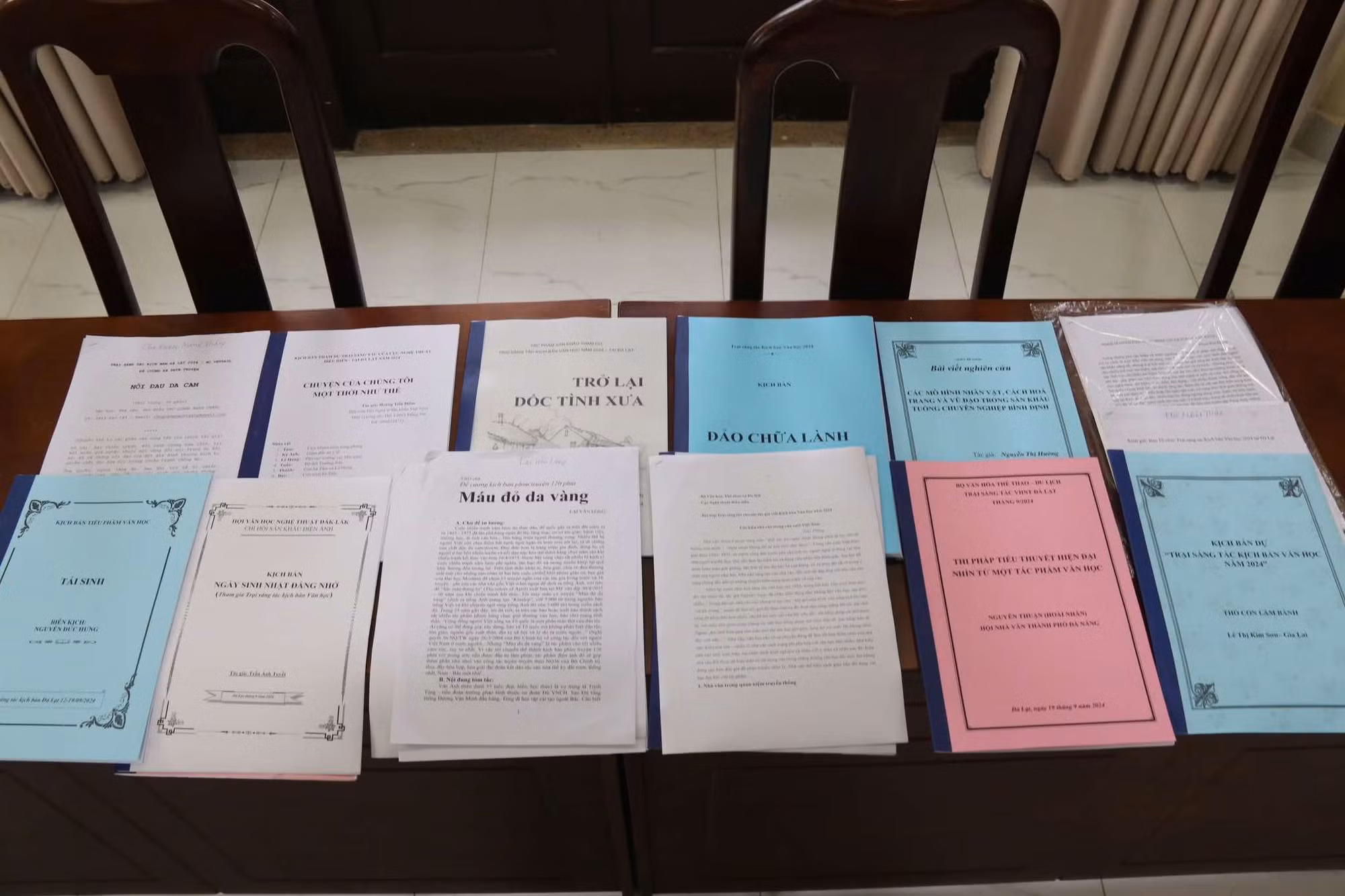 Bế mạc Trại sáng tác viết kịch bản văn học năm 2024: Hy vọng có thêm nhiều tác phẩm hay về thành phố ngàn hoa -0