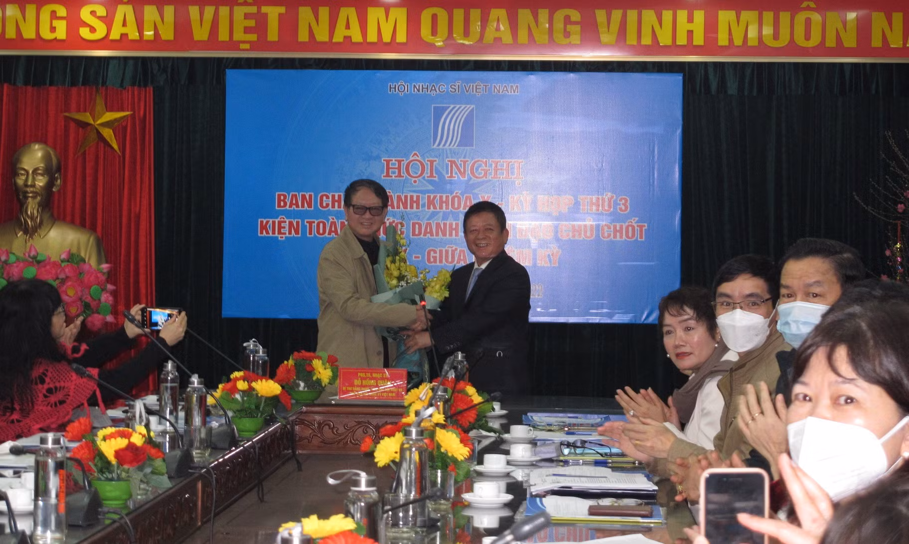 Thiếu tướng, nhạc sĩ Nguyễn Đức Trịnh làm Chủ tịch Hội Nhạc sĩ Việt Nam -0