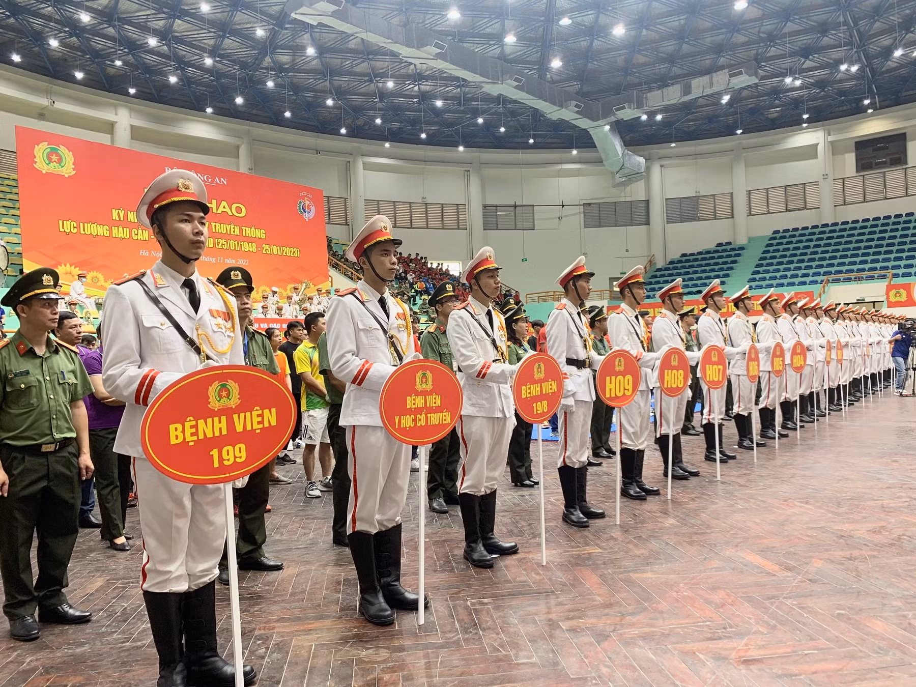 Khai mạc Hội thao kỷ niệm 75 năm Ngày truyền thống lực lượng Hậu cần - Kỹ&nbsp;thuật CAND -0