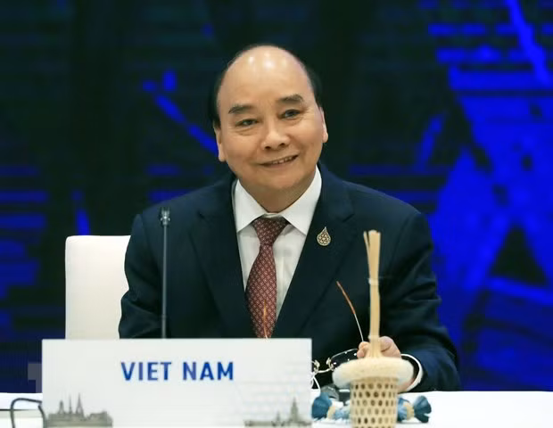 Chủ tịch nước dự đối thoại giữa các Nhà lãnh đạo APEC với khách mời -0