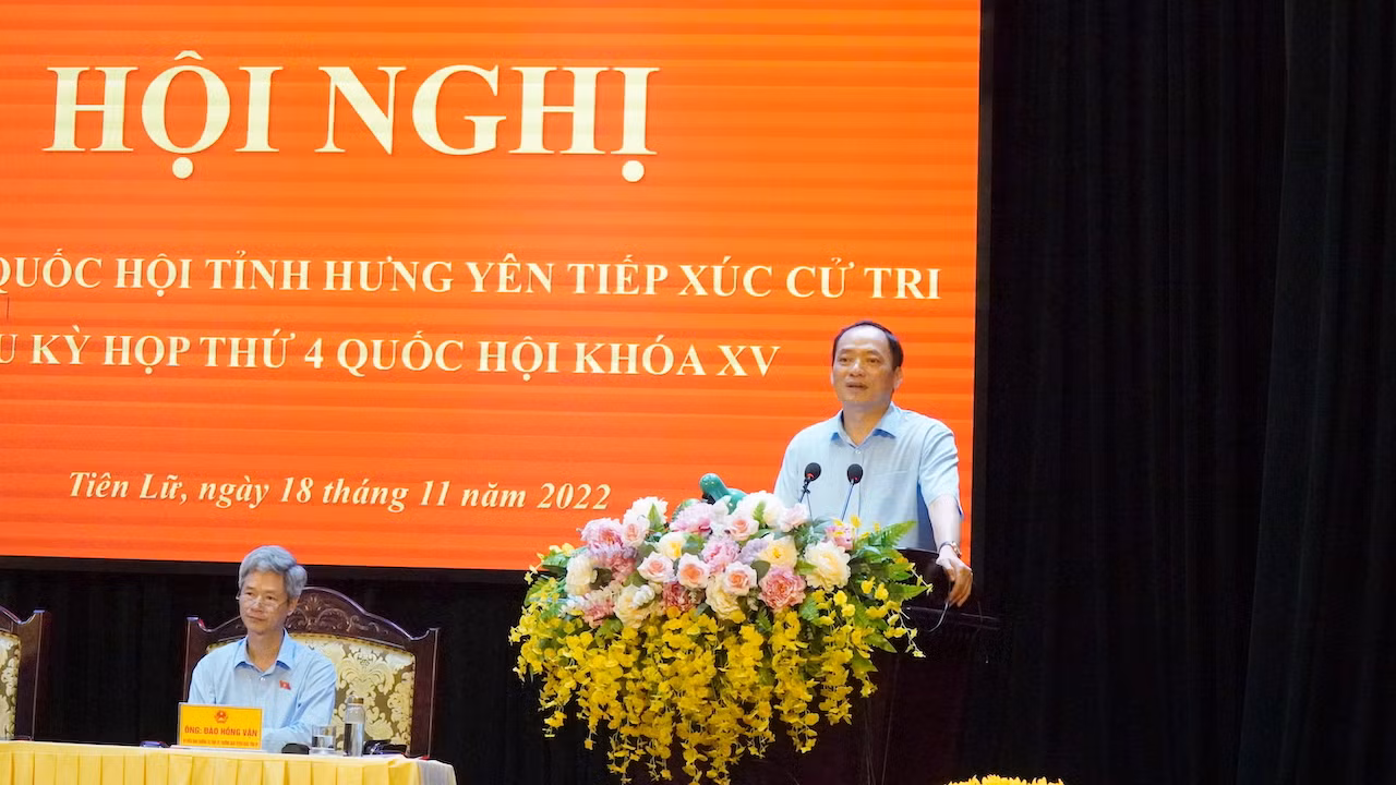 Bộ trưởng Tô Lâm tiếp xúc cử tri huyện Tiên Lữ -0