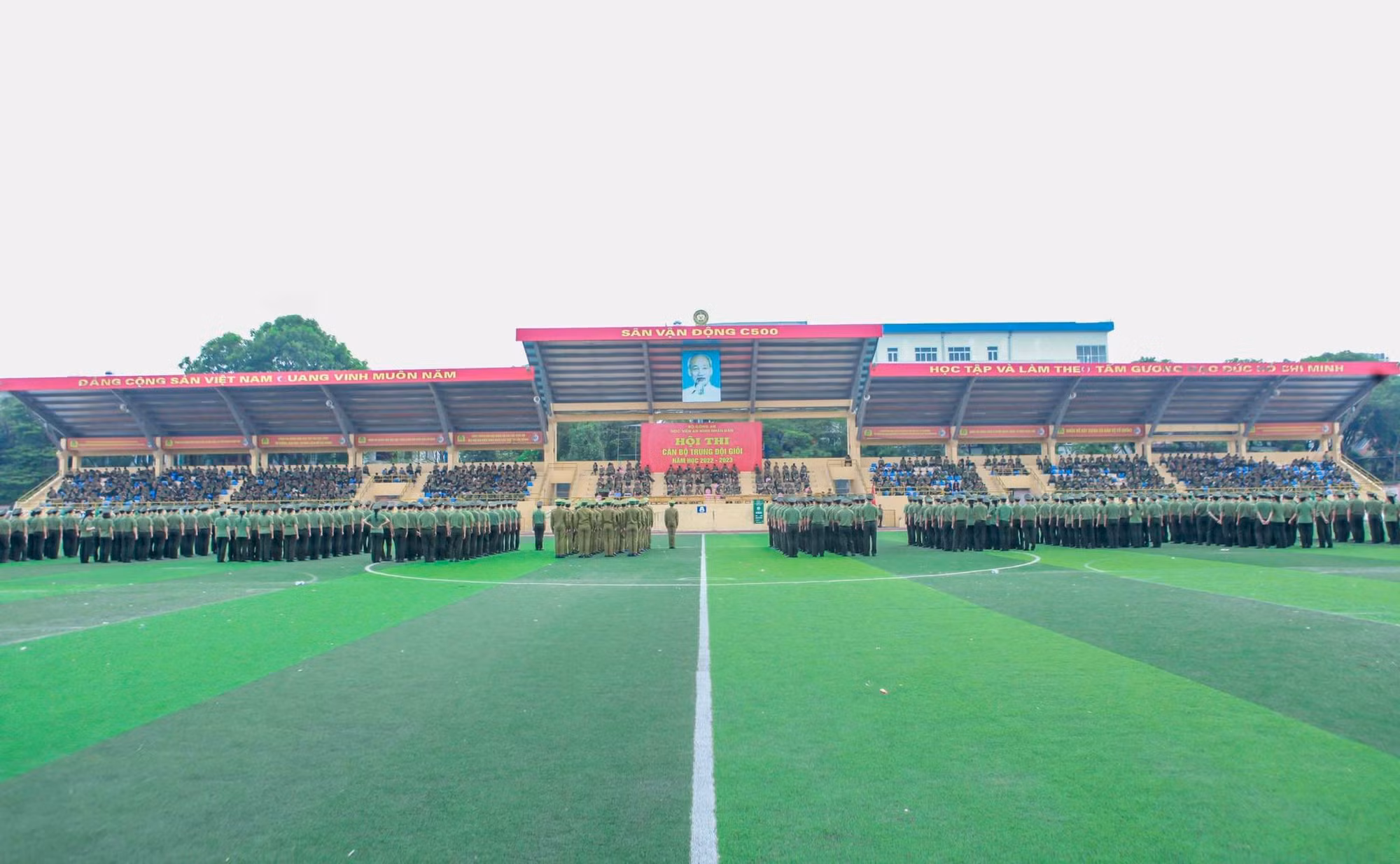 Học viện ANND tổ chức Hội thi Cán bộ trung đội giỏi năm 2022 -0