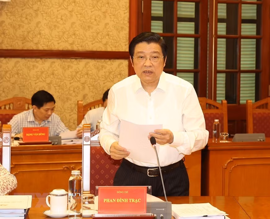 Họp Thường trực Ban Chỉ đạo TW về phòng chống tham nhũng, tiêu cực -0